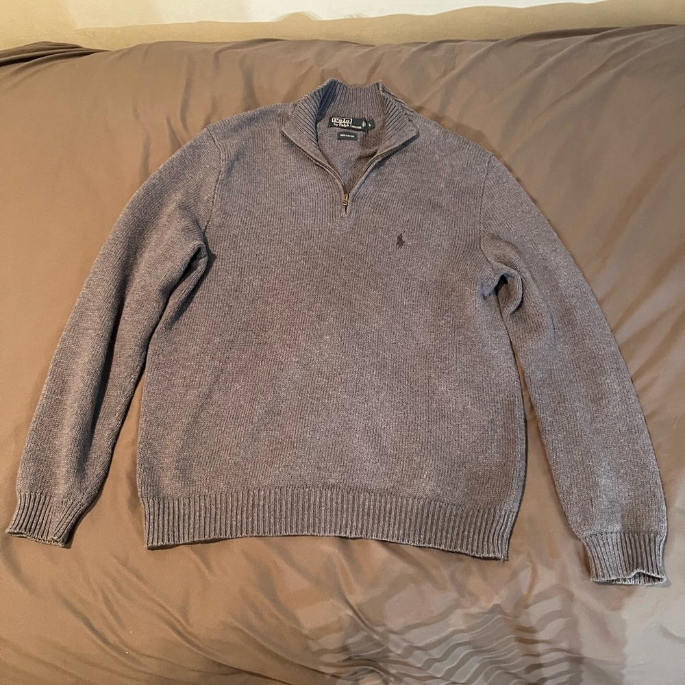 Ralph Lauren Quarter Zip Pullover Men's Large